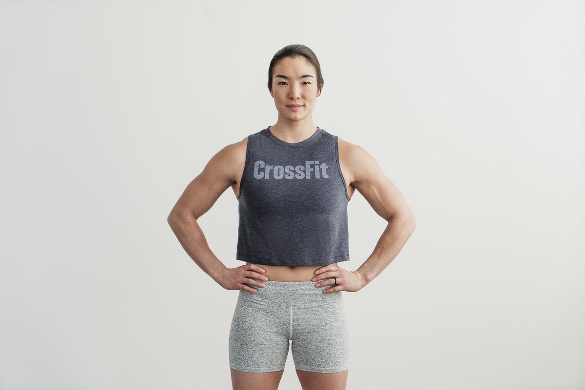 Nobull Crossfit® Muscle Tank Linne Dam Marinblå | WD5072683