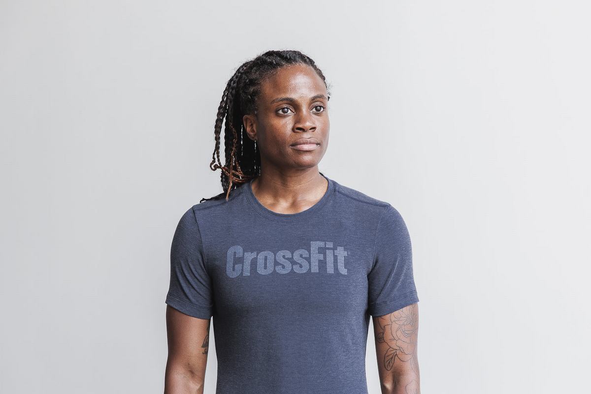 Nobull Crossfit® T-Shirt Dam Marinblå | RY0725698