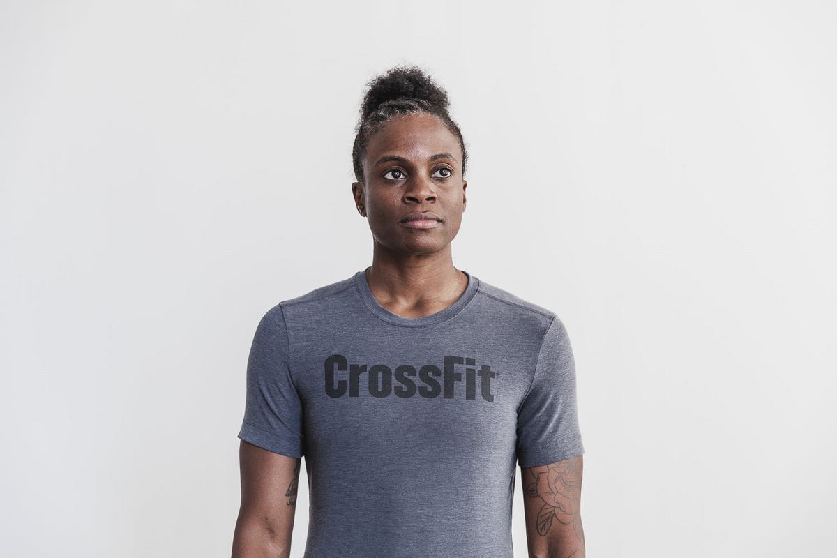 Nobull Crossfit® T-Shirt Dam Mörkgrå | TY3857609