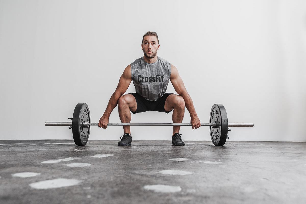 Nobull Crossfit® Ärmlös T-Shirt Herr Grå Camo | AE8925607