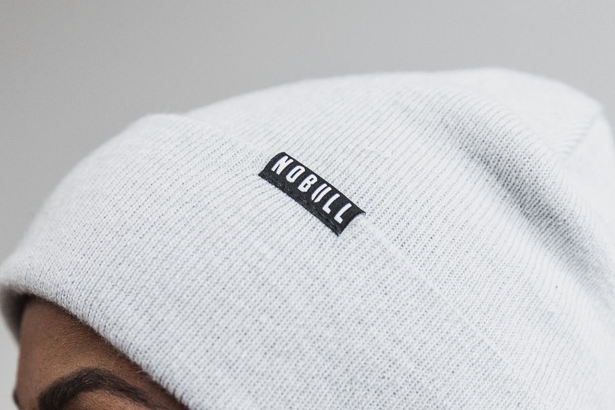 Nobull Cuffed Beanie Mössa Dam Grå | YT1083957