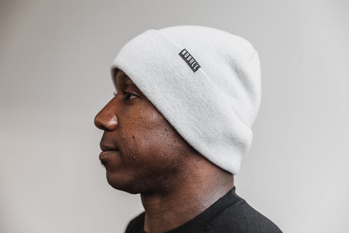 Nobull Cuffed Beanie Mössa Dam Grå | YT1083957