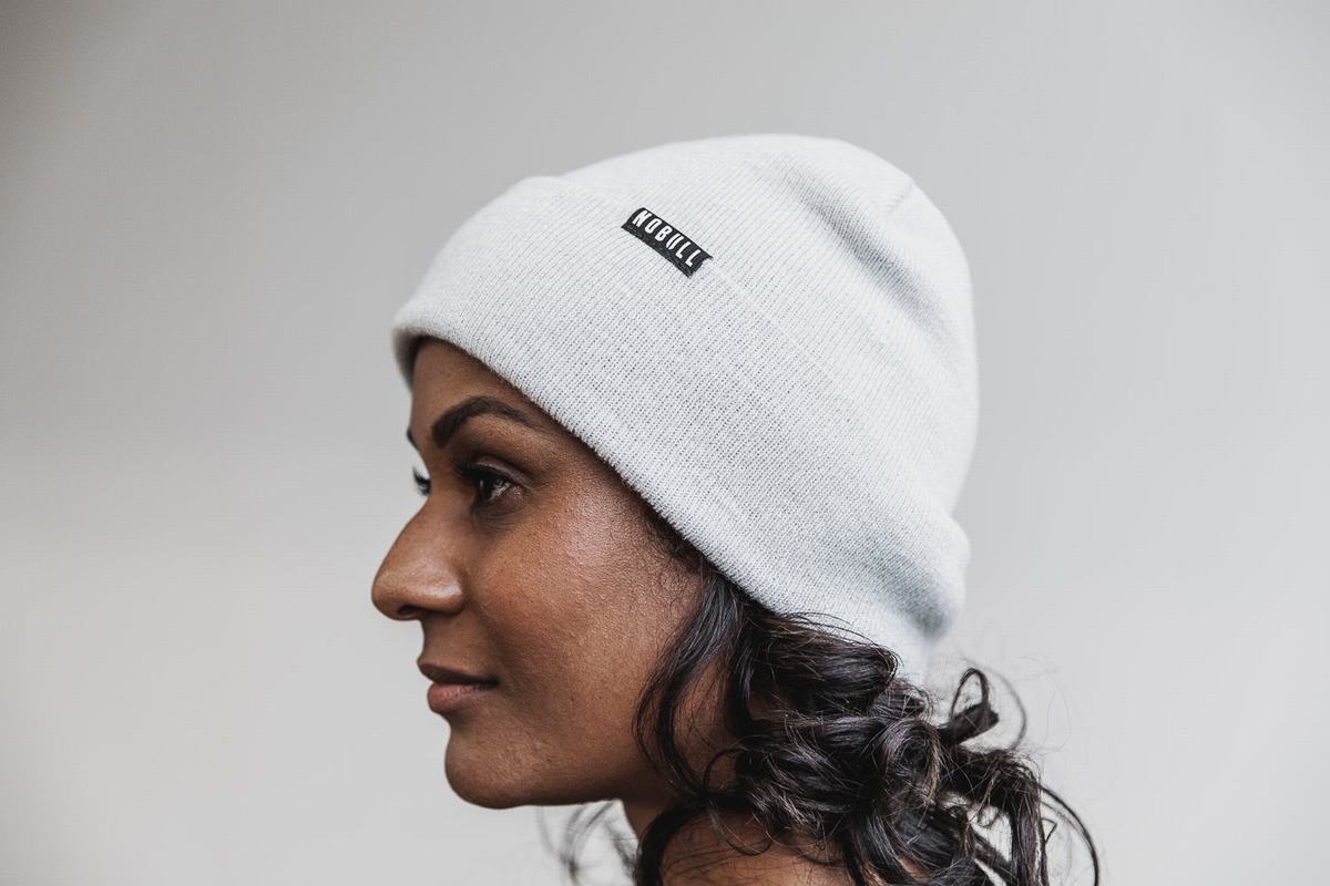 Nobull Cuffed Beanie Mössa Dam Grå | YT1083957