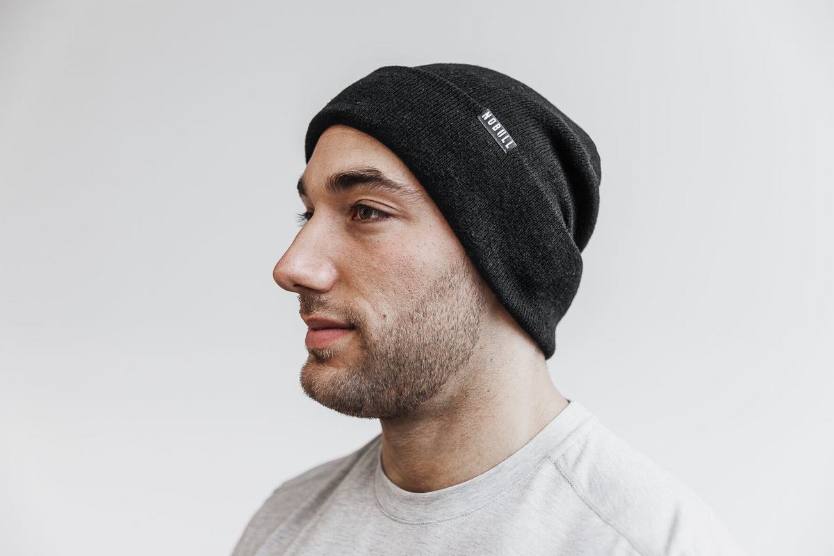 Nobull Cuffed Beanie Mössa Dam Svarta | GT3905427