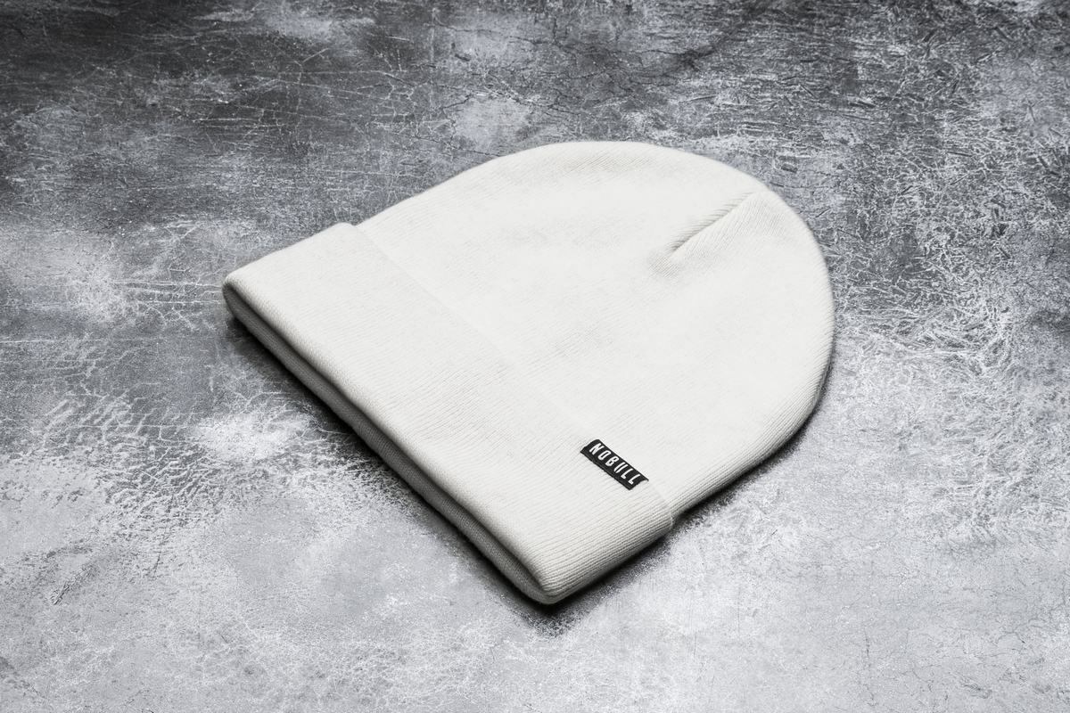 Nobull Cuffed Beanie Mössa Dam Vita | JA0641385