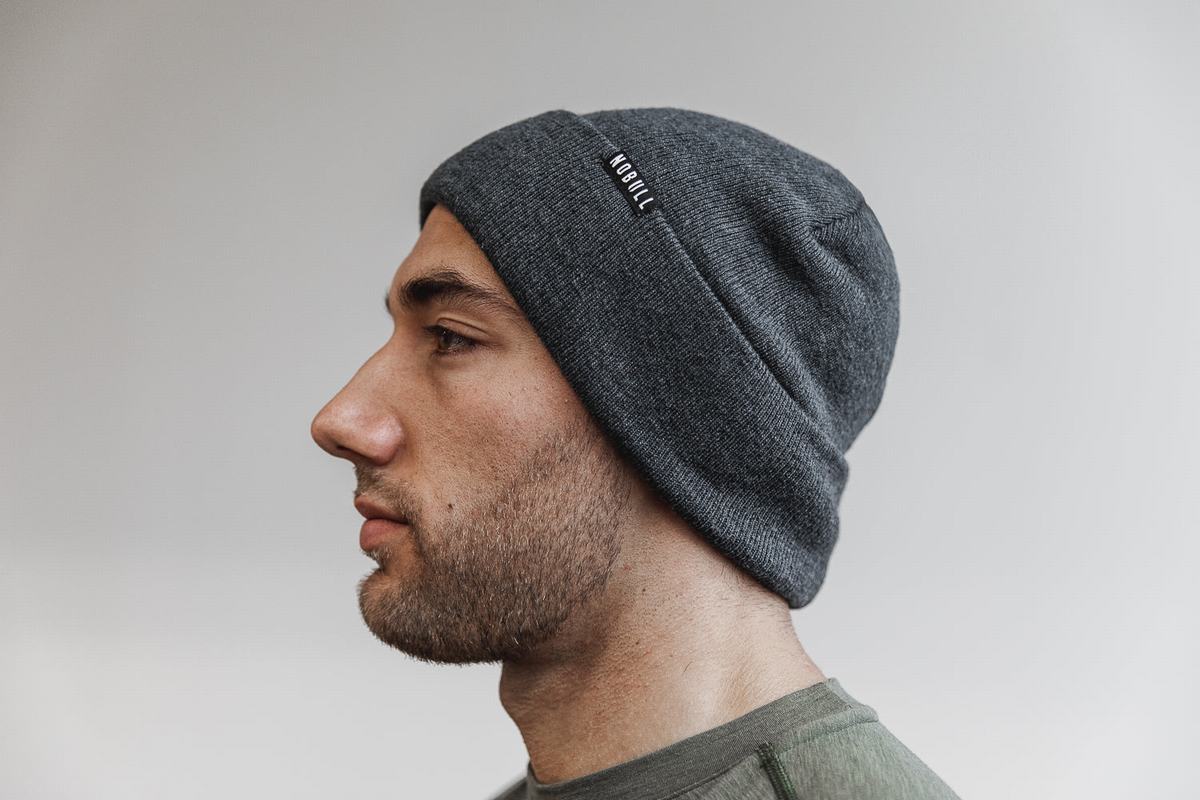 Nobull Cuffed Beanie Mössa Herr Mörkgrå | AL6153978