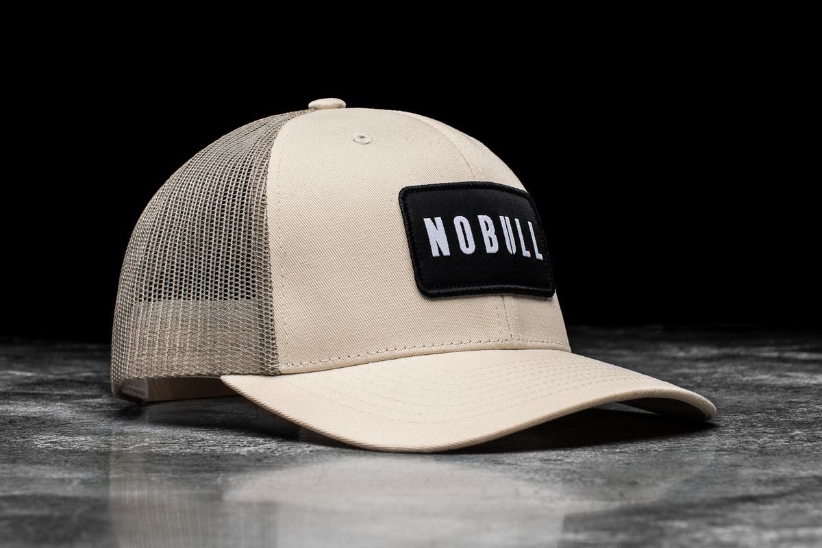 Nobull Curved-Brim Trucker Hatt Dam Bruna | AX9541386