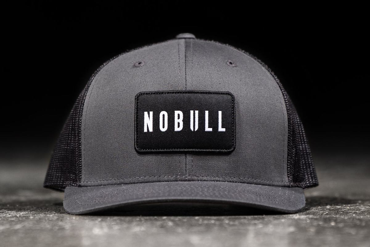 Nobull Curved-Brim Trucker Hatt Dam Mörkgrå Svarta | BR5326408