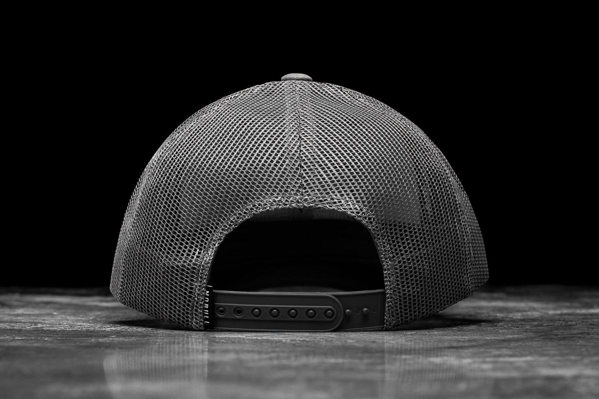 Nobull Curved-Brim Trucker Hatt Dam Mörkgrå | BZ9273184