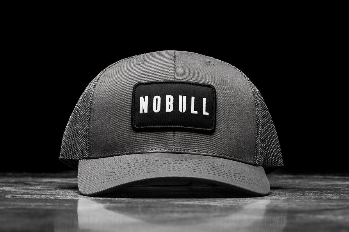 Nobull Curved-Brim Trucker Hatt Dam Mörkgrå | BZ9273184