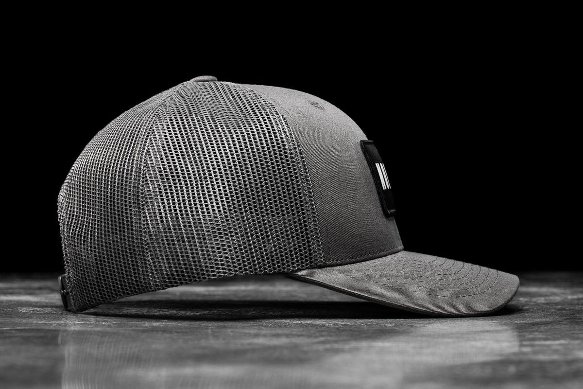 Nobull Curved-Brim Trucker Hatt Dam Mörkgrå | BZ9273184