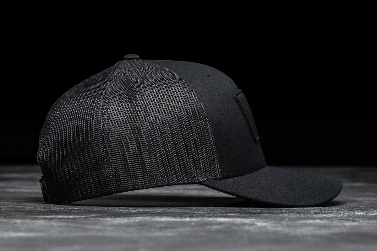 Nobull Curved-Brim Trucker Hatt Dam Svarta | DB7509814