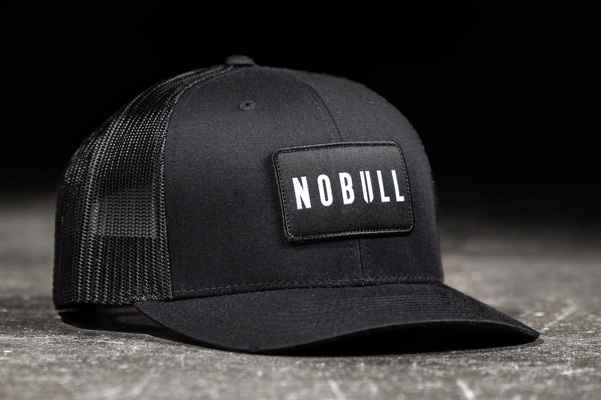 Nobull Curved-Brim Trucker Hatt Dam Svarta | PU1239465