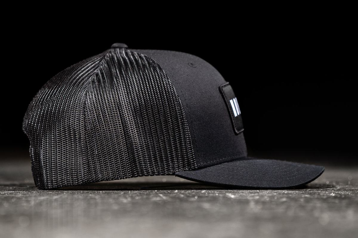 Nobull Curved-Brim Trucker Hatt Herr Svarta | NW1567029