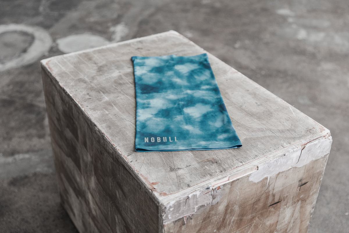 Nobull Gaiter Tie-Dye Halsduk Dam Blå | OI4196235