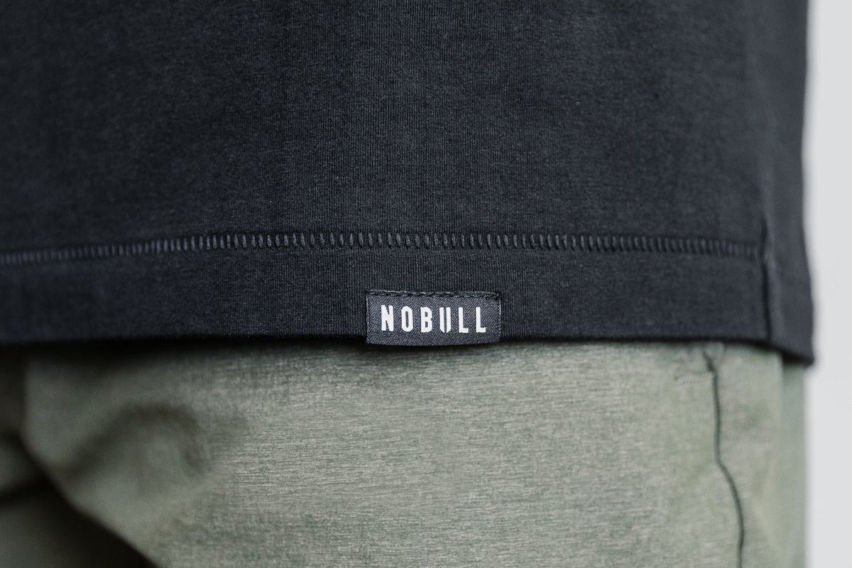 Nobull Heavyweight Pocket T-Shirt Herr Svarta | GQ5079346