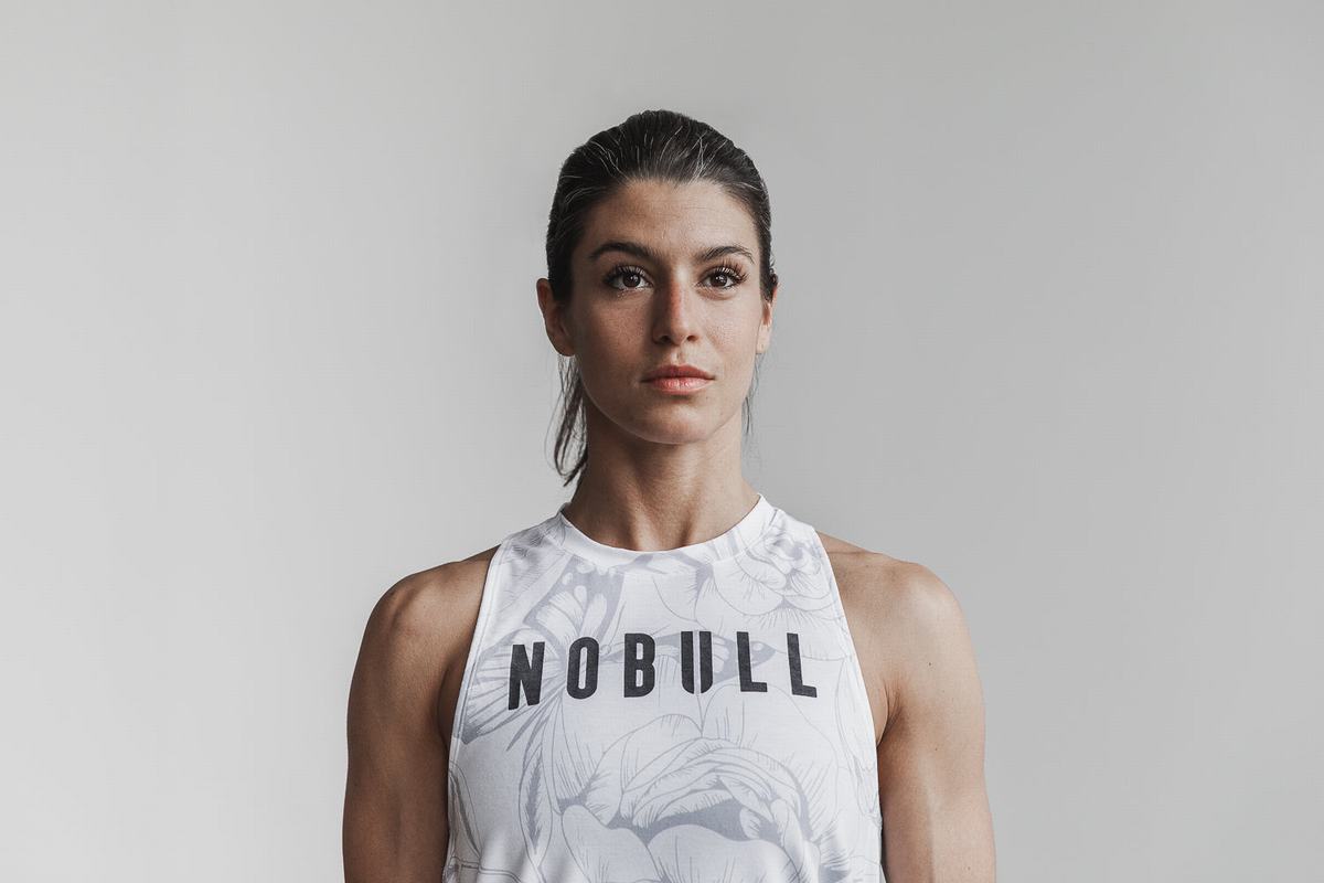 Nobull High-Neck Tank Linne Dam Grå | JW9478150