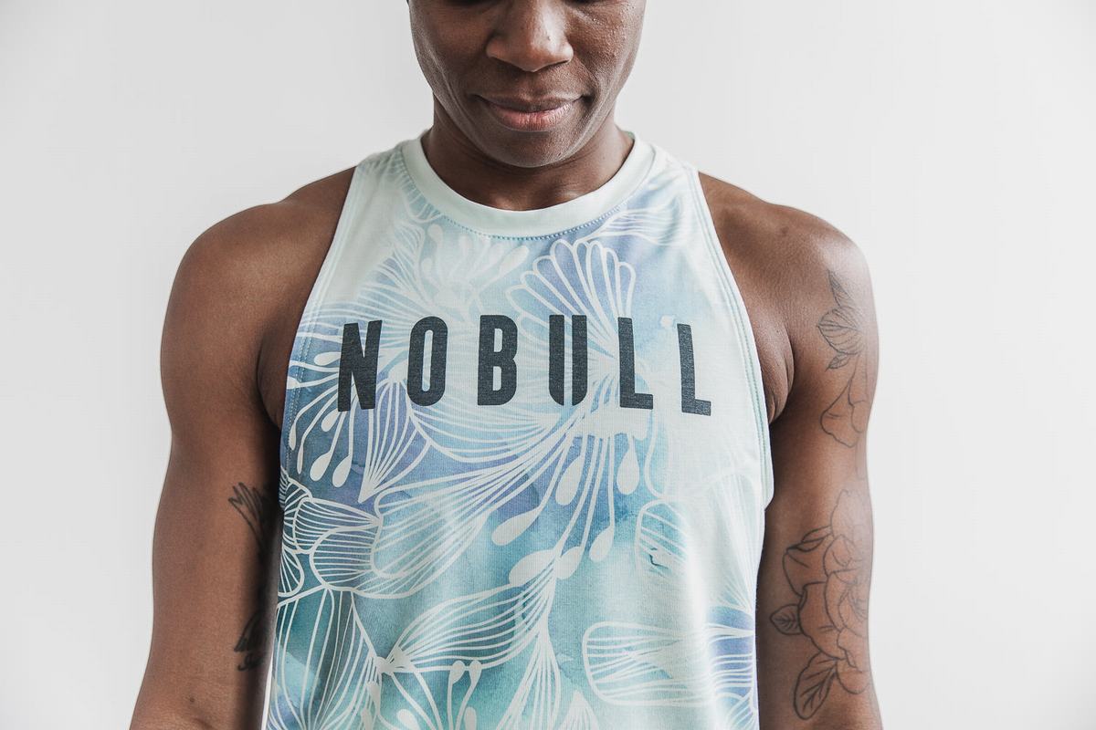 Nobull High-Neck Tank Linne Dam Gröna | QP9187436