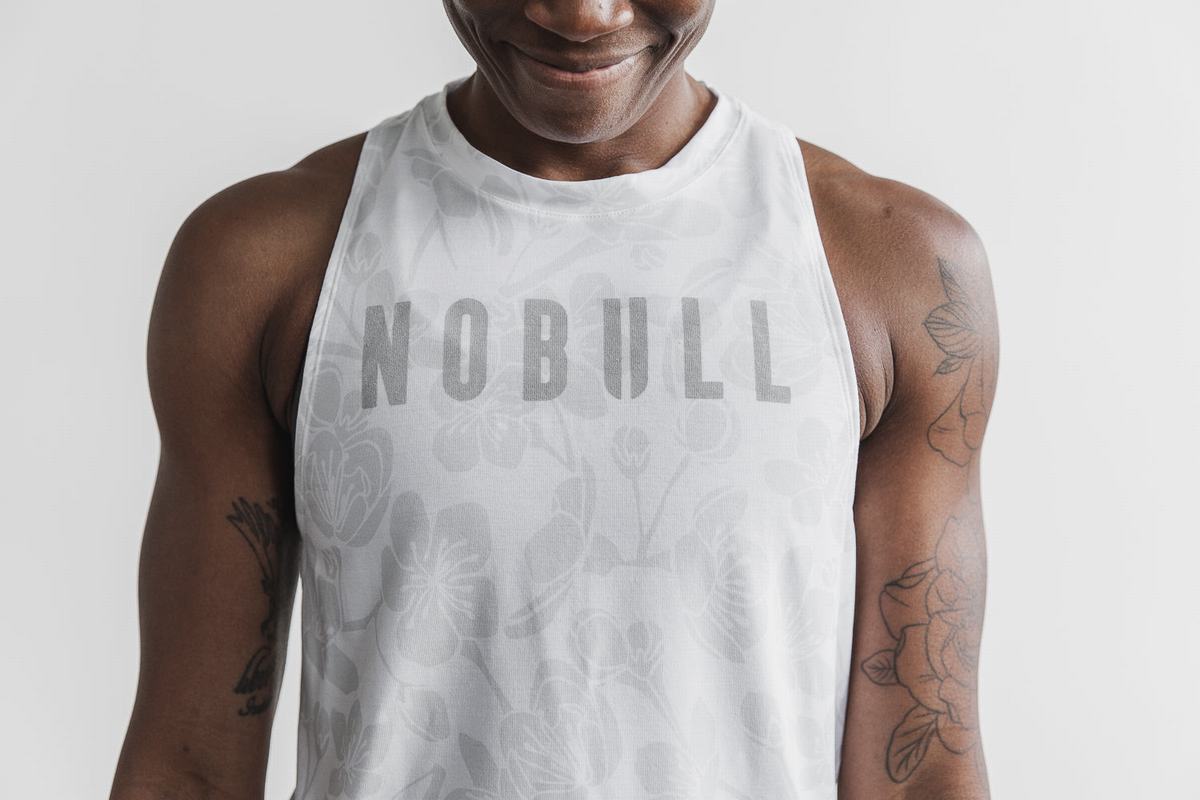 Nobull High-Neck Tank Linne Dam Vita Rosa | YO3580719