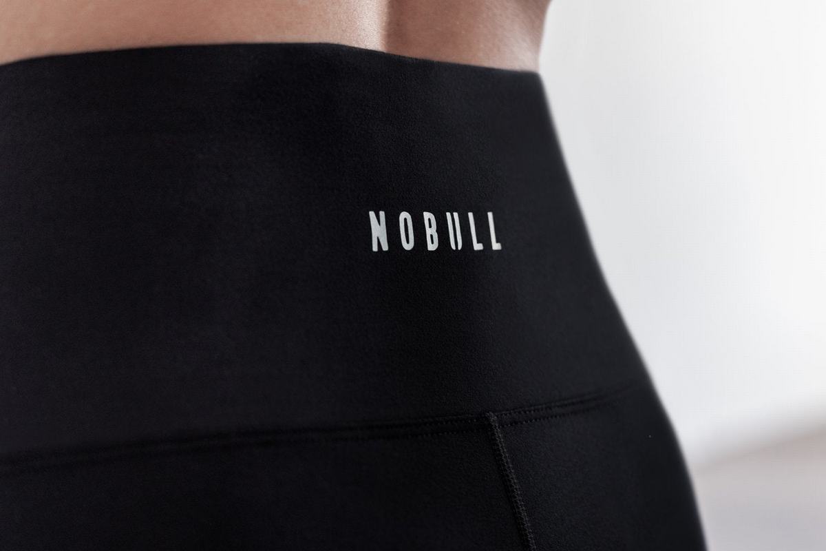 Nobull High-Rise Crop Matte Strumpbyxor Dam Svarta | GP3541906