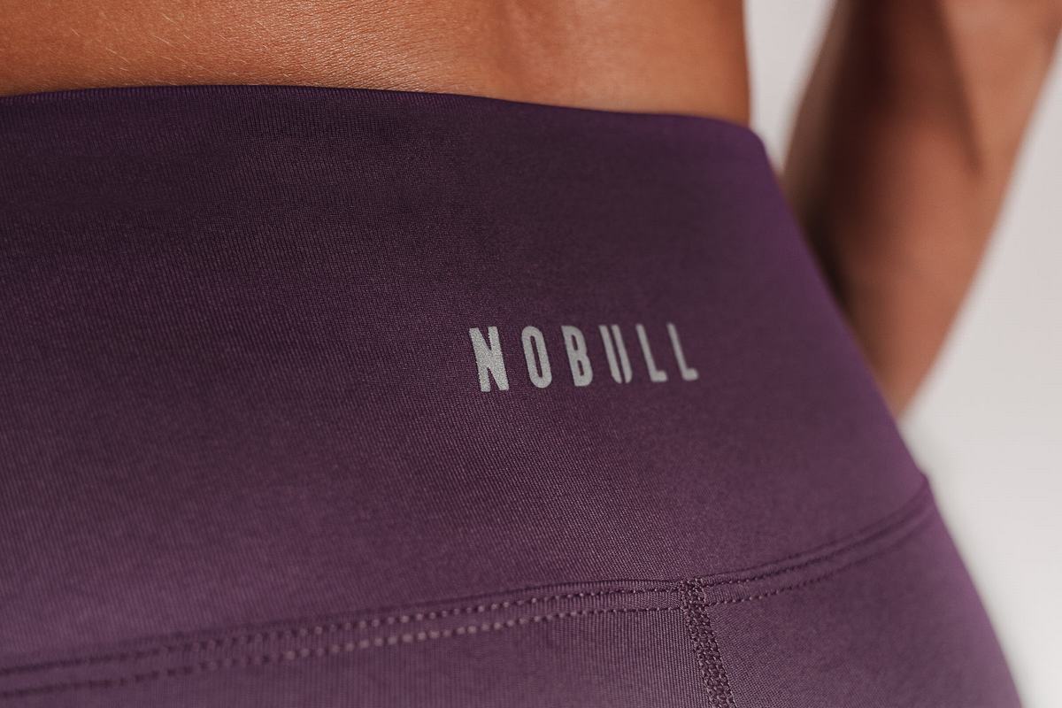 Nobull High-Rise Crop Strumpbyxor Dam Bruna | RP1605938