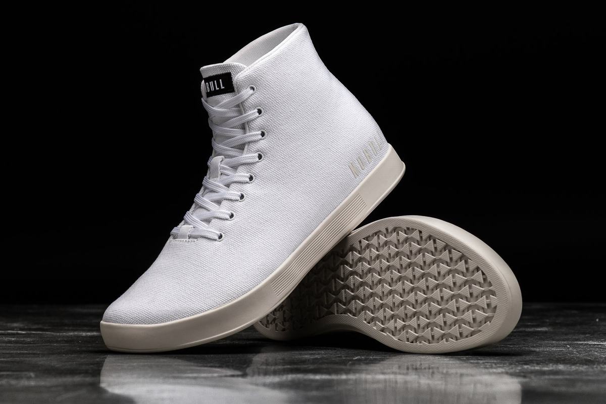 Nobull High-Top Canvas Trainer Skor Dam Vita | HN5179260