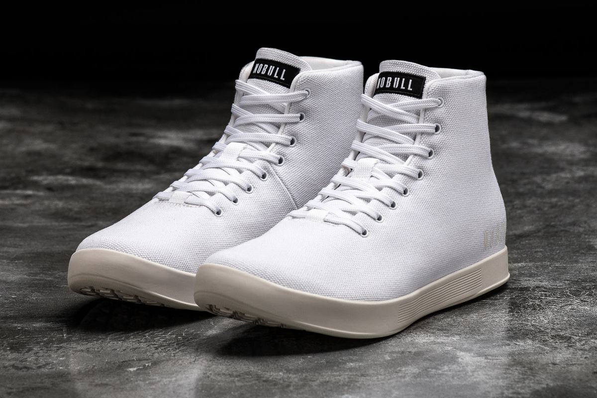 Nobull High-Top Canvas Trainer Skor Dam Vita | HN5179260