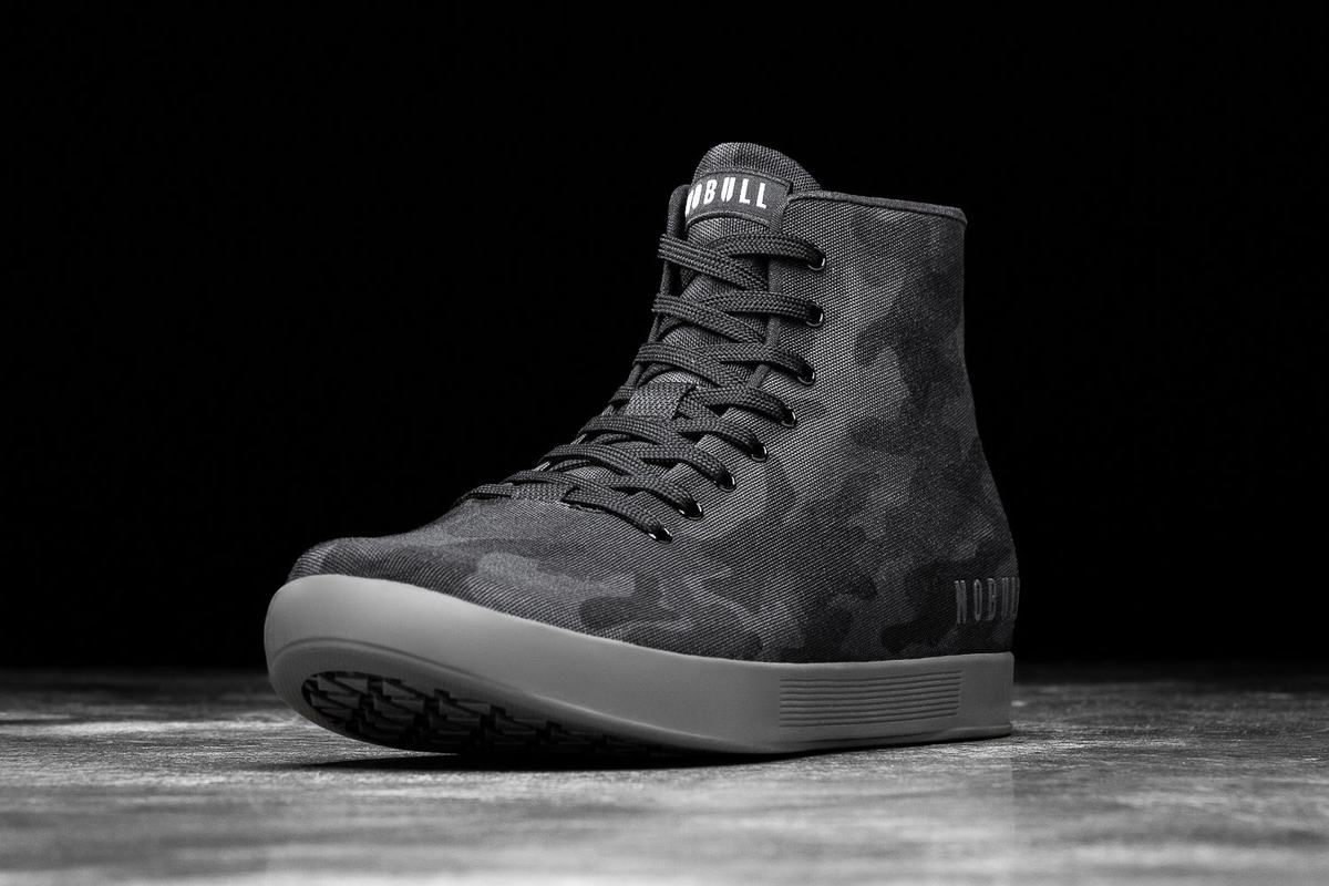 Nobull High-Top Canvas Trainer Skor Herr Camo | KH6590837