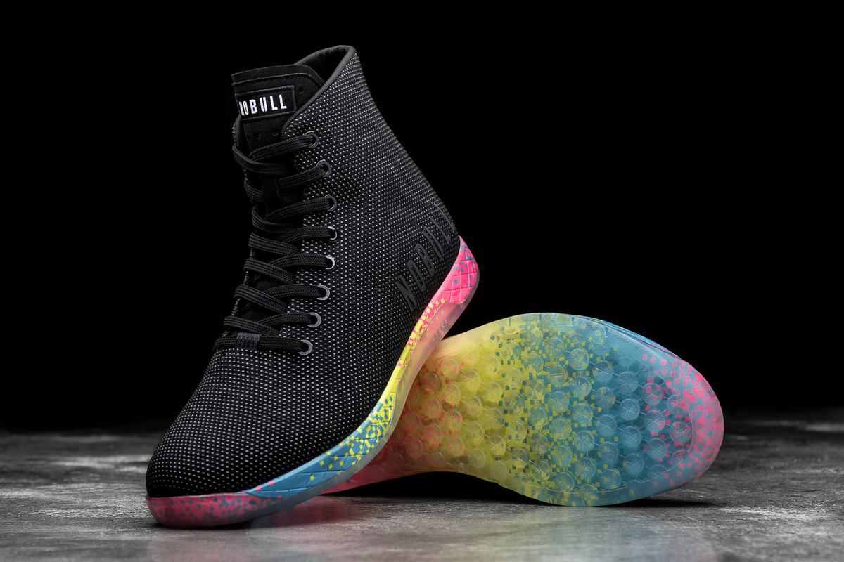 Nobull High-Top Neon Trainer Skor Dam Svarta | SZ1705684