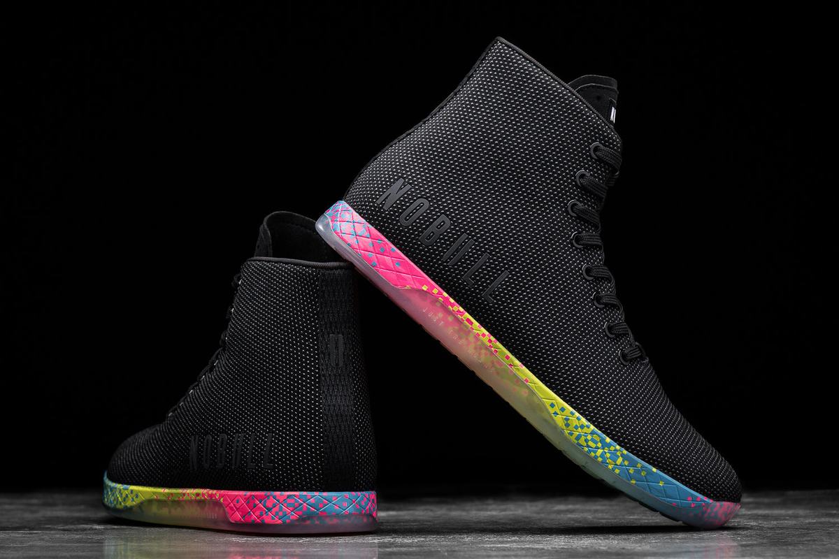 Nobull High-Top Neon Trainer Skor Dam Svarta | SZ1705684