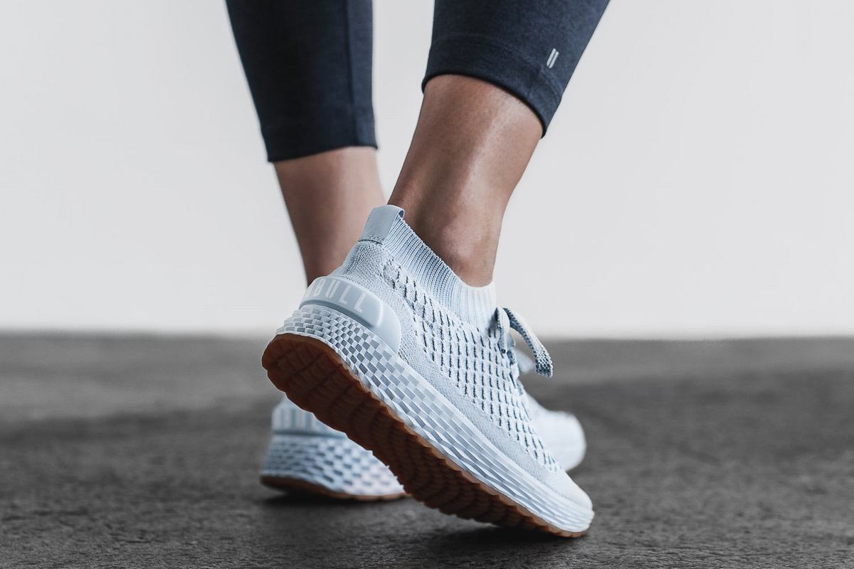 Nobull Knit Runner Löparskor Dam Blå | QF0948271