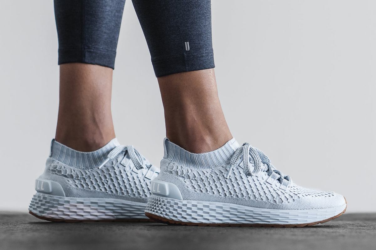 Nobull Knit Runner Löparskor Dam Blå | QF0948271