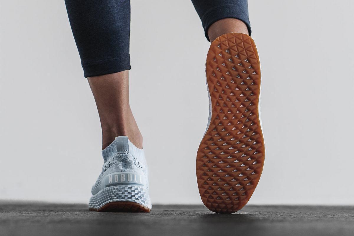 Nobull Knit Runner Löparskor Dam Blå | QF0948271