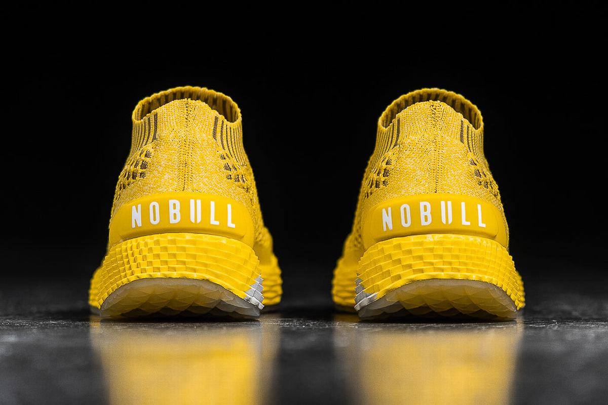 Nobull Knit Runner Löparskor Dam Citron | AM7053124