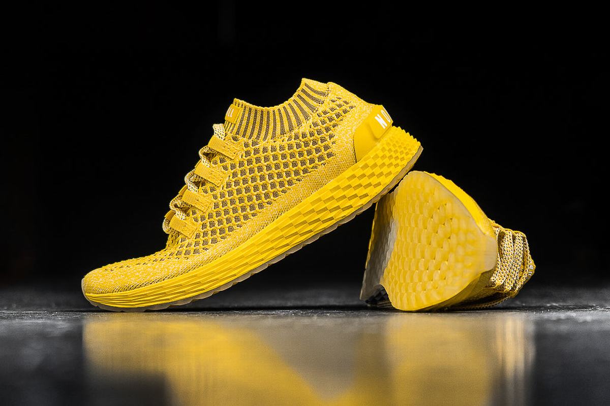 Nobull Knit Runner Löparskor Dam Citron | AM7053124