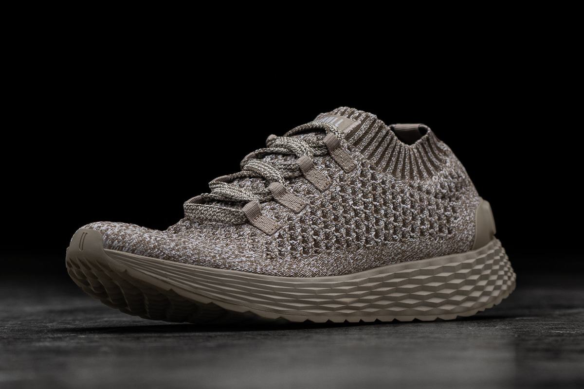 Nobull Knit Runner Löparskor Dam Khaki | RB8720341