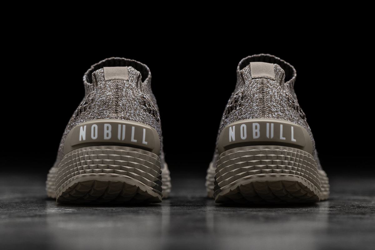 Nobull Knit Runner Löparskor Dam Khaki | RB8720341