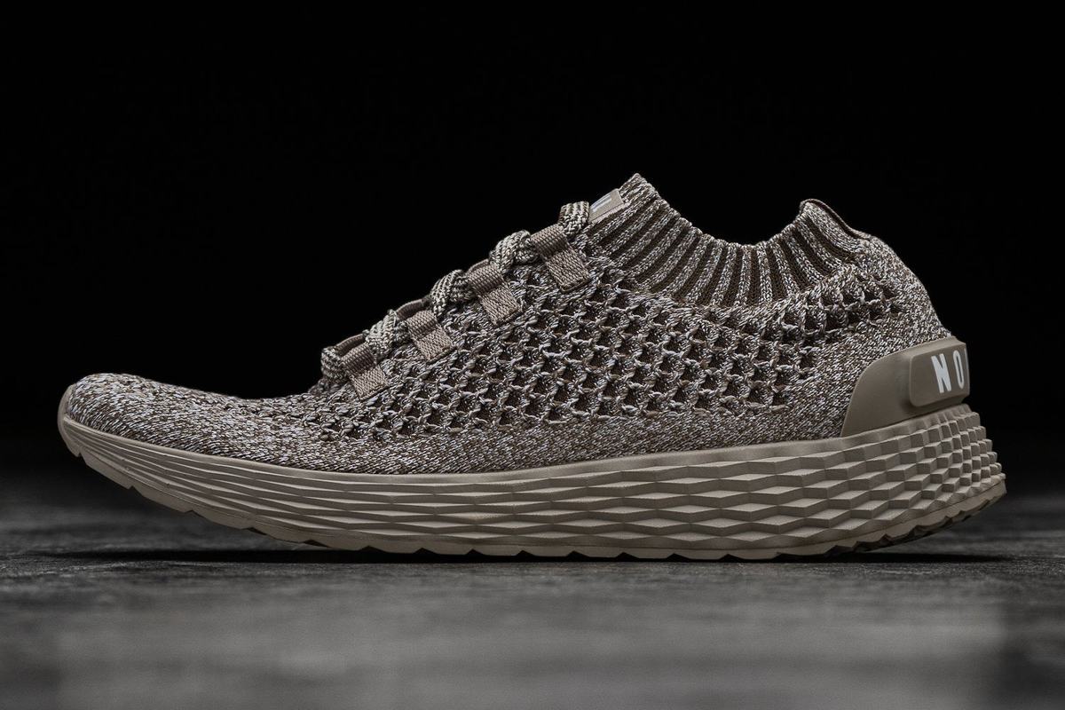 Nobull Knit Runner Löparskor Dam Khaki | RB8720341