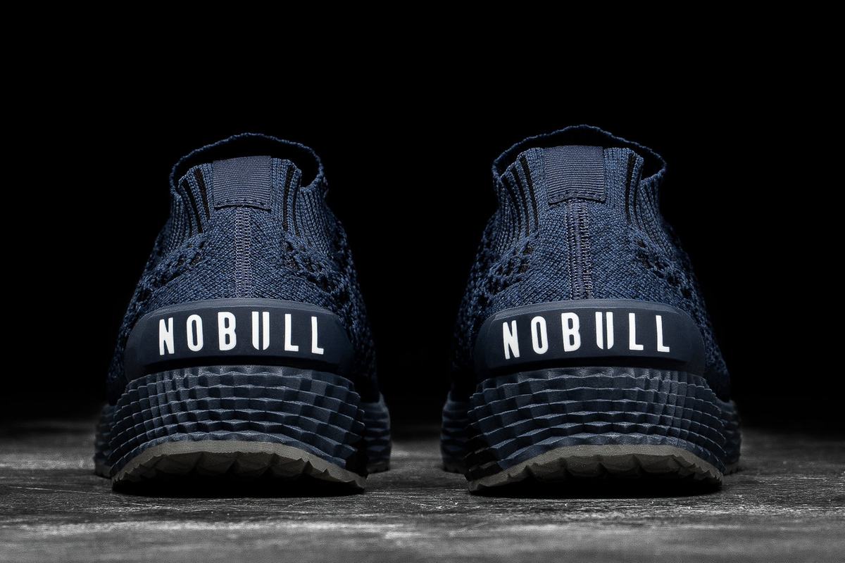 Nobull Knit Runner Löparskor Dam Marinblå | UG7162943