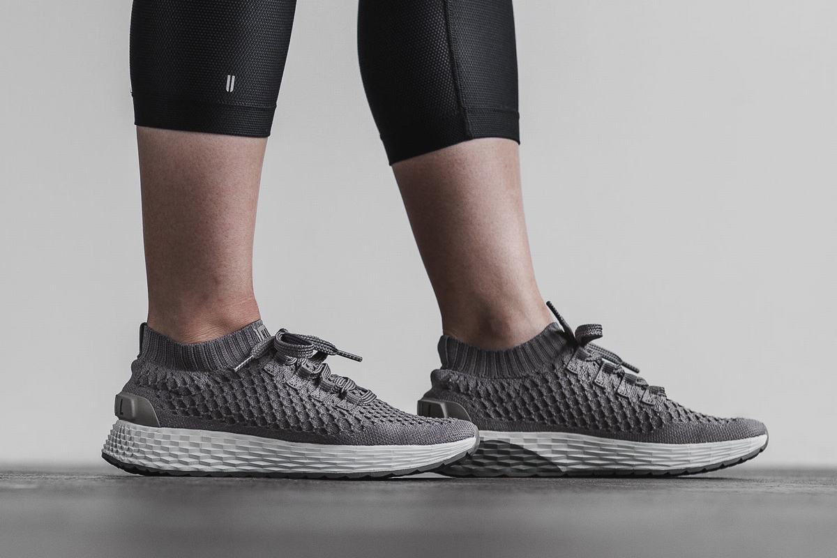 Nobull Knit Runner Löparskor Dam Mörkgrå | LS2610453