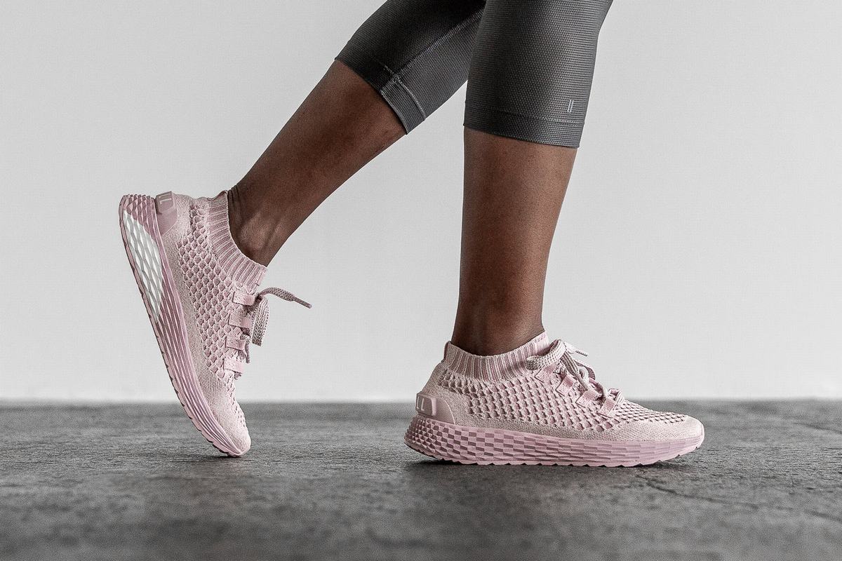 Nobull Knit Runner Löparskor Dam Rosa | OD3681952