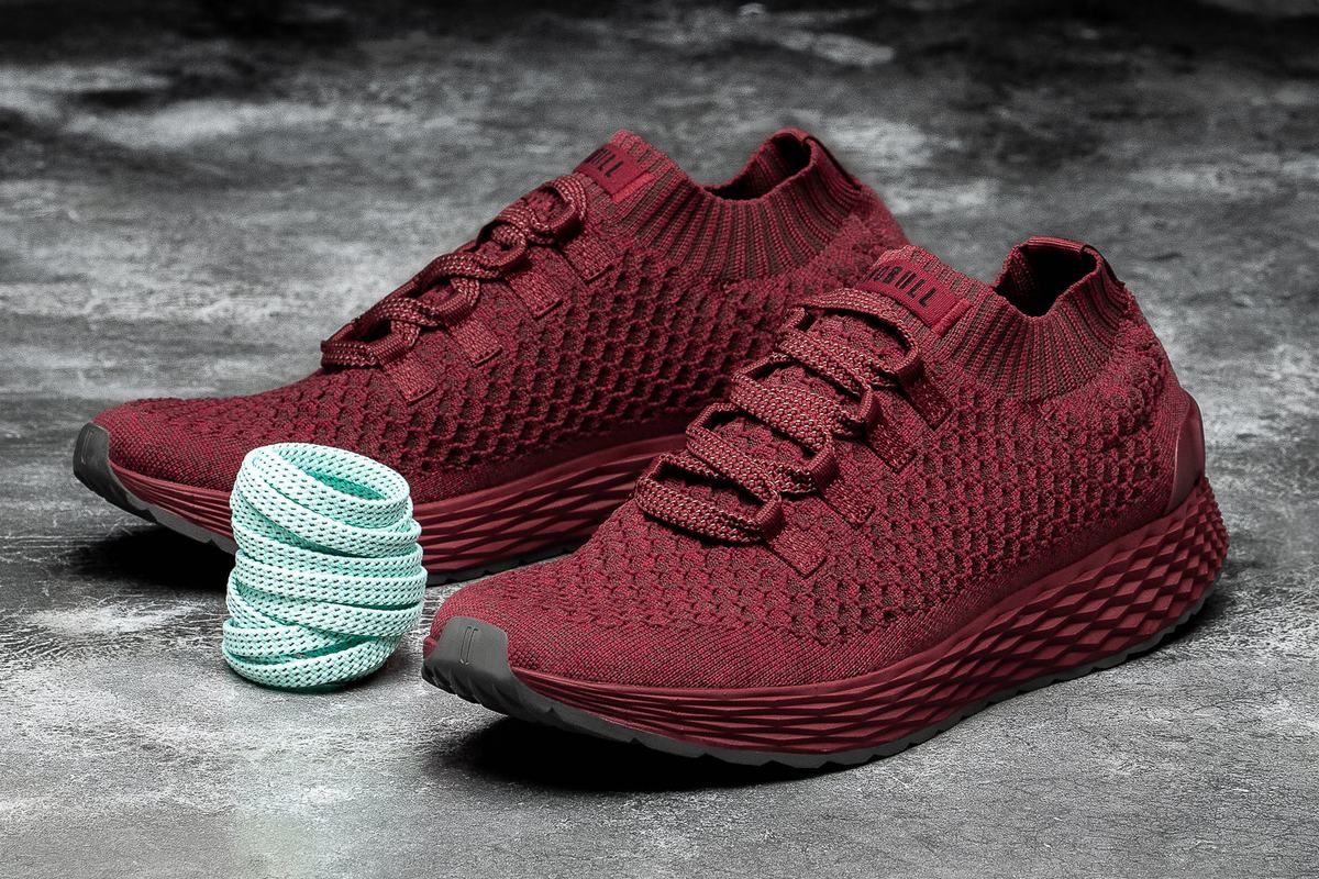 Nobull Knit Runner Löparskor Dam Röda | DJ3862754