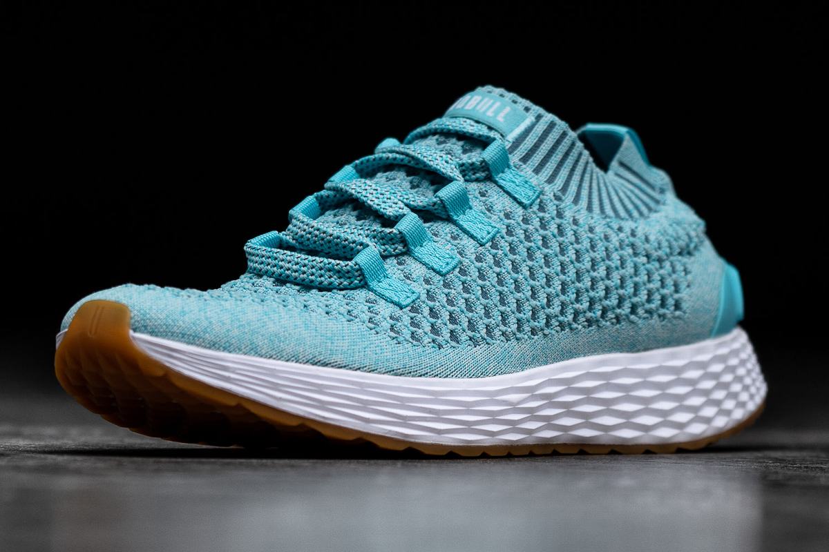 Nobull Knit Runner Löparskor Herr Blå | DY2715308