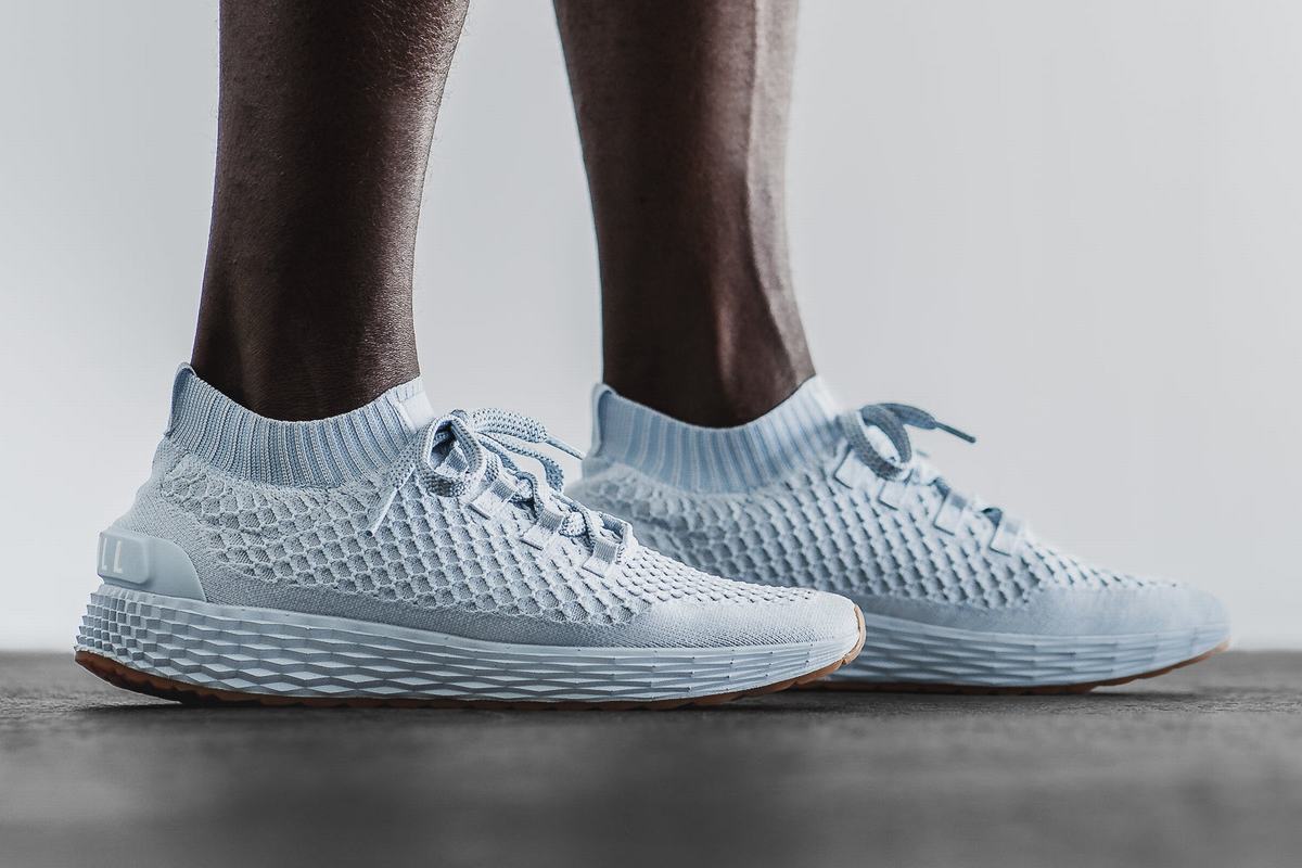 Nobull Knit Runner Löparskor Herr Blå | VM1324958