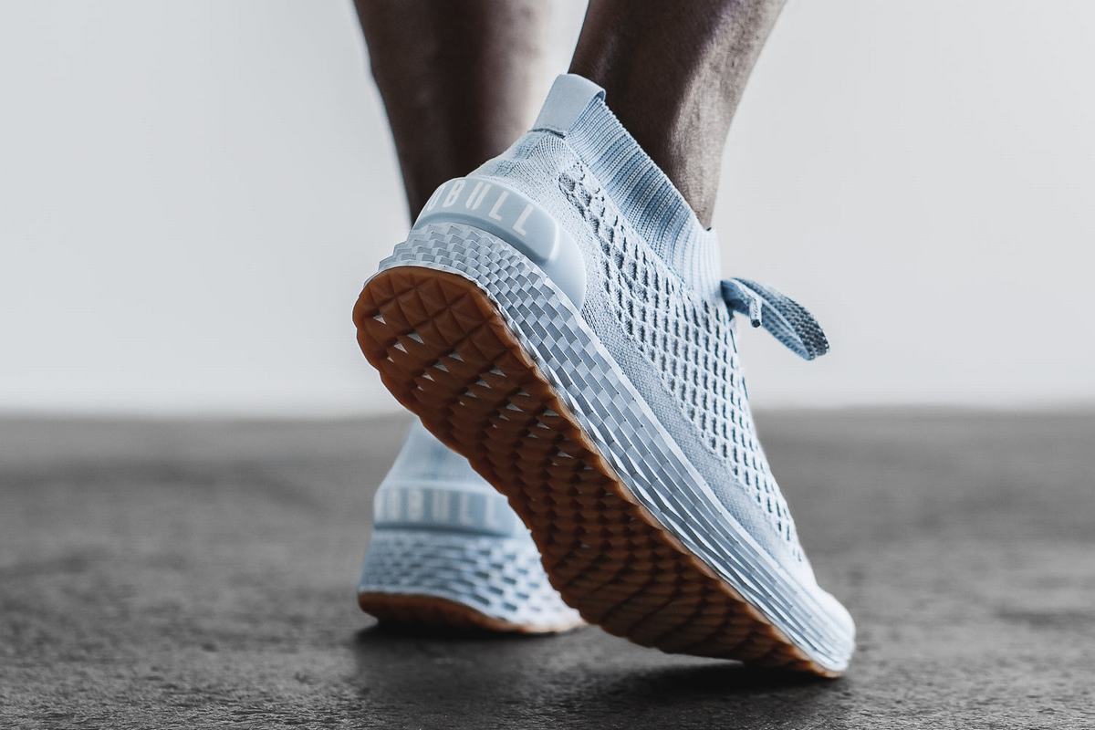 Nobull Knit Runner Löparskor Herr Blå | VM1324958