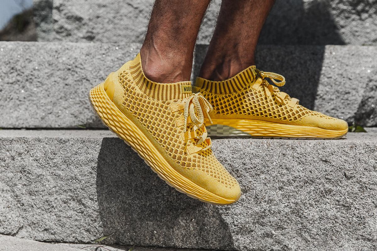 Nobull Knit Runner Löparskor Herr Citron | WM3126780