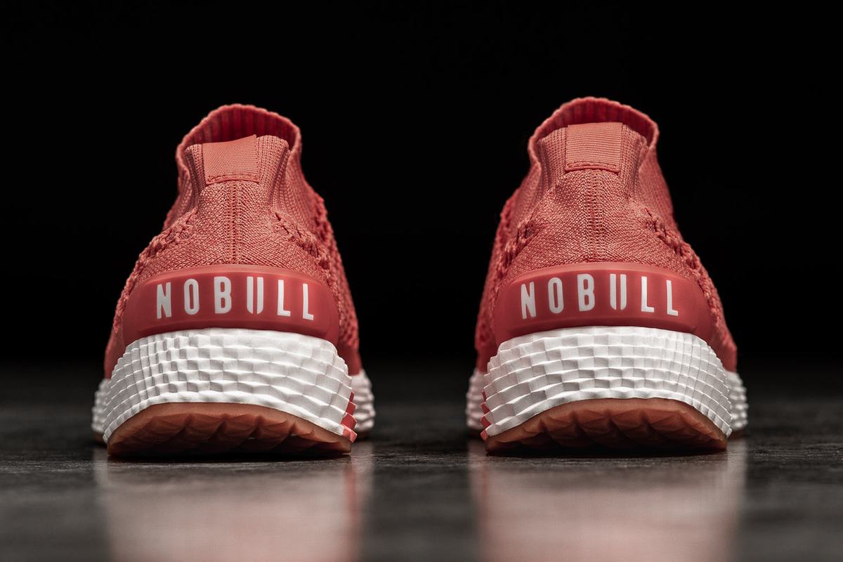 Nobull Knit Runner Löparskor Herr Korall | EC6147528