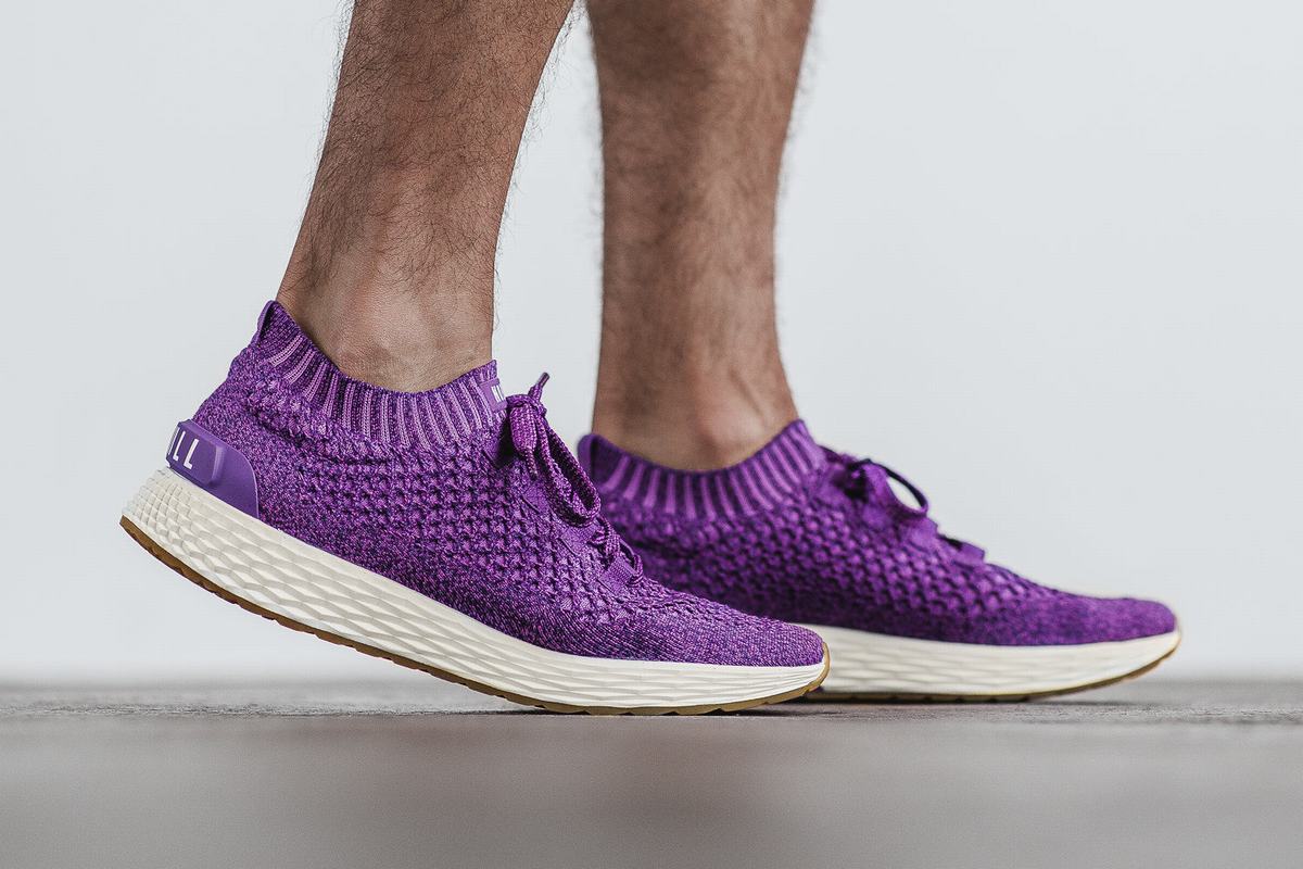 Nobull Knit Runner Löparskor Herr Kungsblått | XV6890254