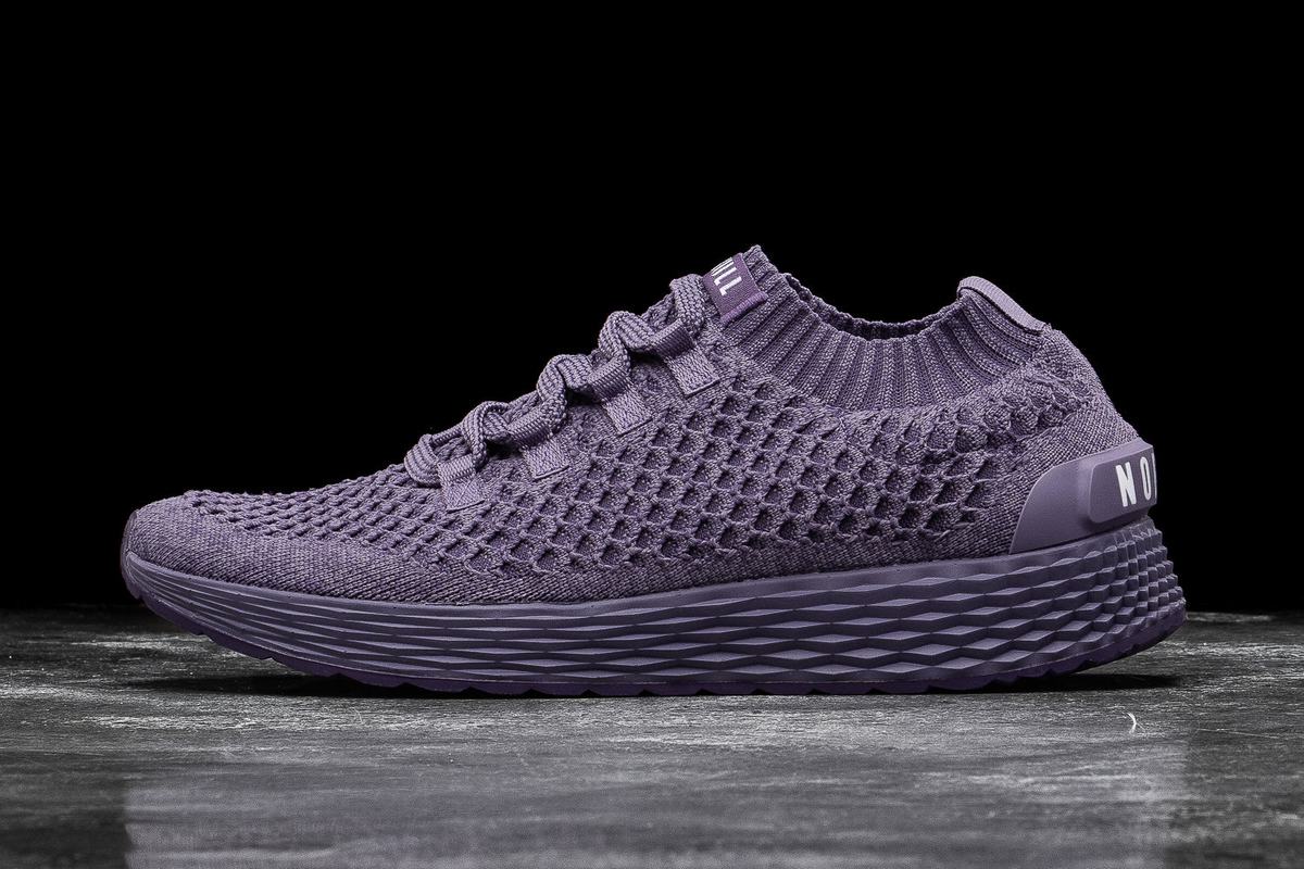 Nobull Knit Runner Löparskor Herr Lila | AE7056389