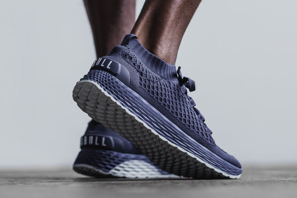 Nobull Knit Runner Löparskor Herr Marinblå | FM7643915